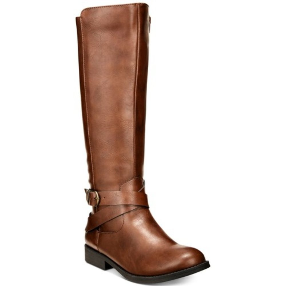 Cognac Riding Boot  "Madixe"